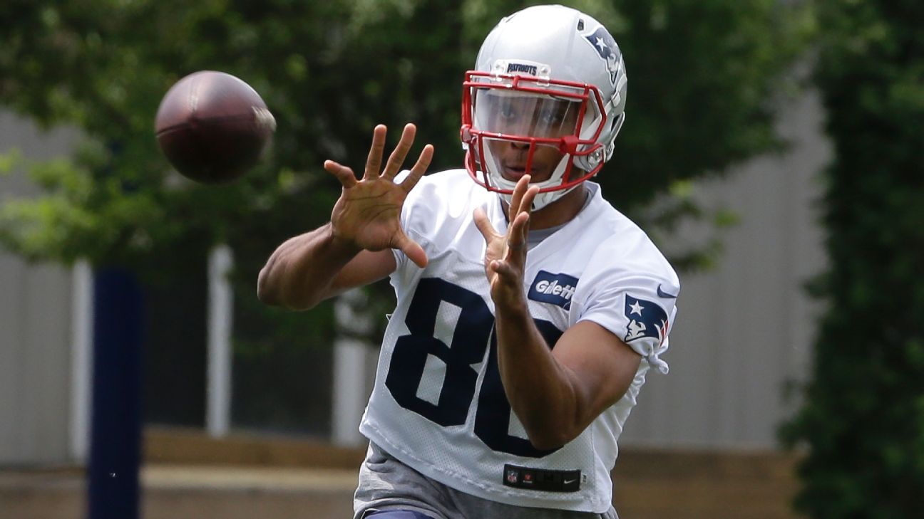 New England Patriots release the wide receiver, Jordan Matthews