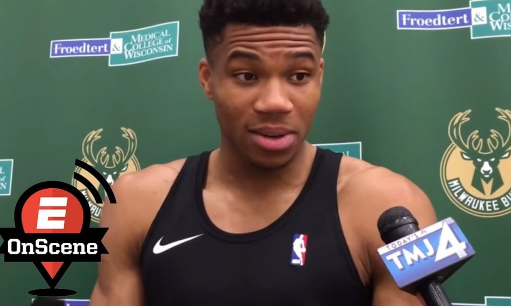 Giannis Antetokounmpo learns his nickname in China is 'Letter Bro ...