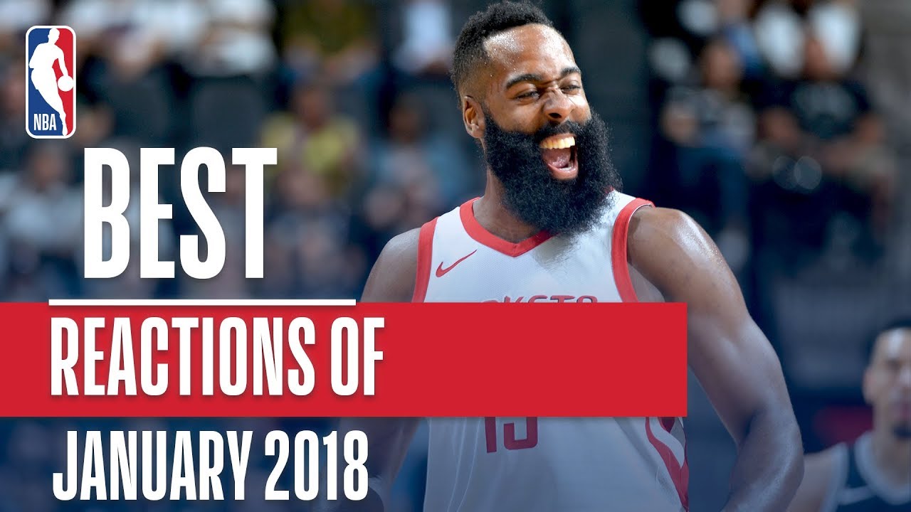 Best NBA REACTIONS Of The Month | January 2018 - Crush That Sports