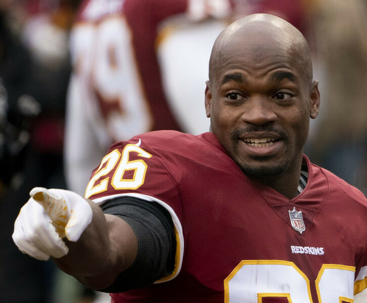 Adrian Peterson Said He Will Be Taking A Knee During The National 