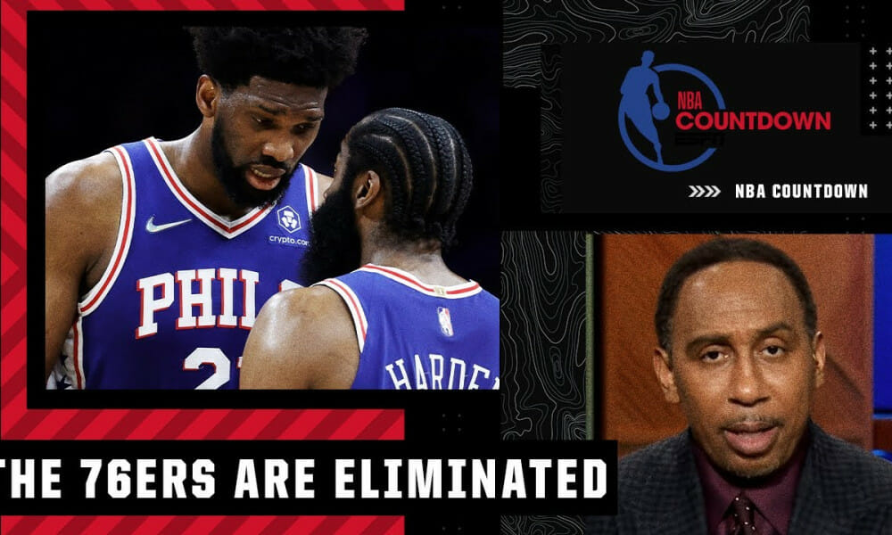 Stephen A. Reacts To The 76ers Getting Eliminated From The Playoffs: A ...