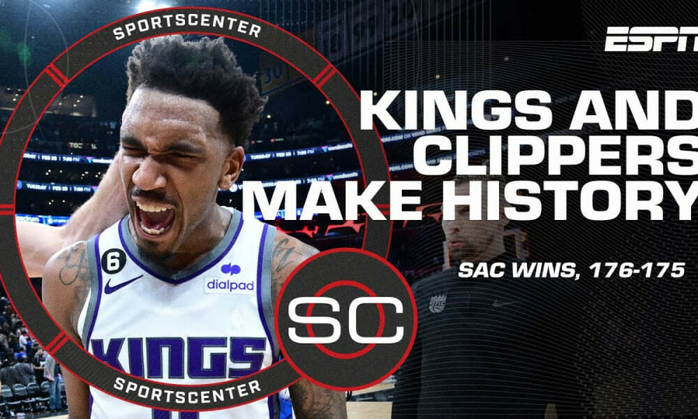 Kings vs. Clippers record 2ndhighest scoring game in NBA history