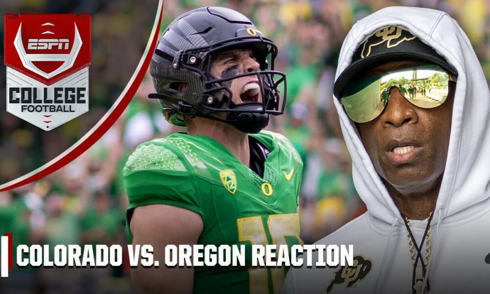 Oregon Deals Deion And Colorado Their Inaugural Defeat Of The Season ...